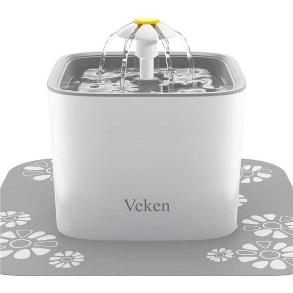 Pet Fountain, 84oz/2.5L Automatic Cat Water Fountain Dog Water Dispenser